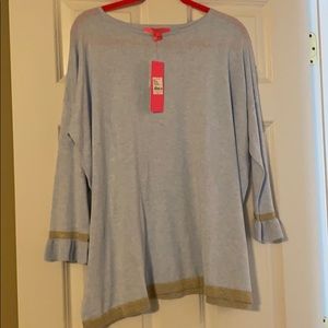 New with tag Lilly Pulitzer lightweight sweater